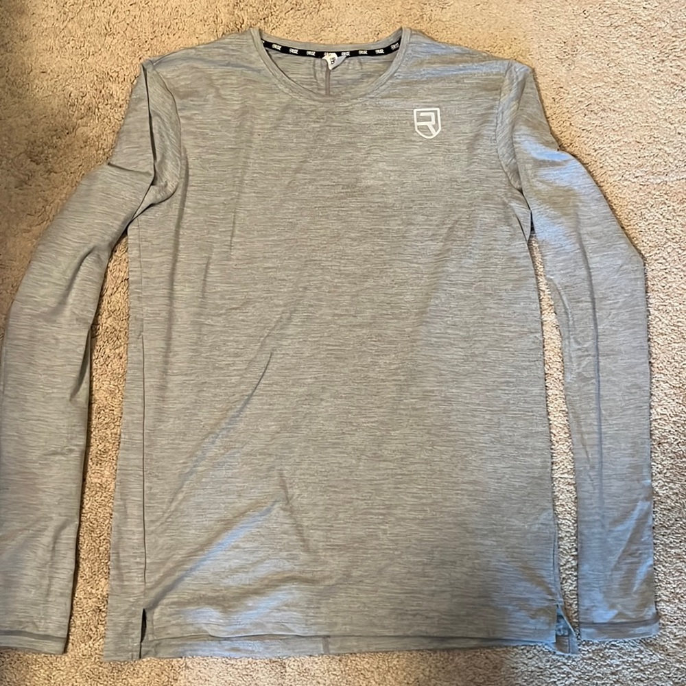 Men’s Rise Softest Long Sleeve-Grey